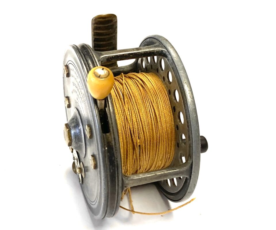 Hardy Super Silex 3 3/4″ EXTRA WIDE Casting Reel Rare