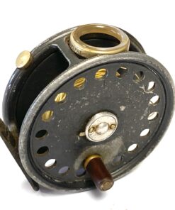 Hardy St George 3 3/8″ Vintage Trout Fly Reel With Agate Line Guide 1950s
