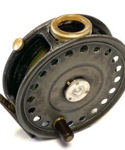 Hardy St George 3 3/4″ vintage fly reel, with agate guide RHW