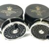 Pair of Hardy Marquis Trout Fly Reels #7 & #8/9 Plus Cases