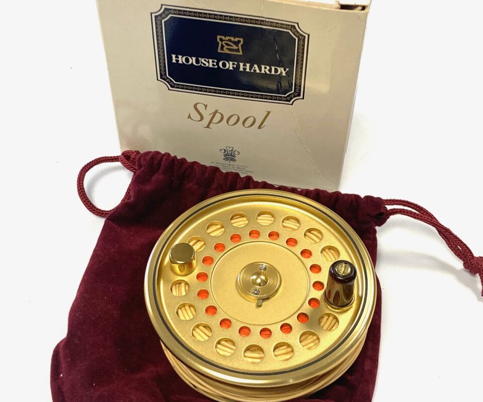 Hardy Gold Sovereign 9/10 SPOOL With Box