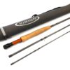 Vision ATOM 9′ Line #6 Trout Fly Rod In Case Superb