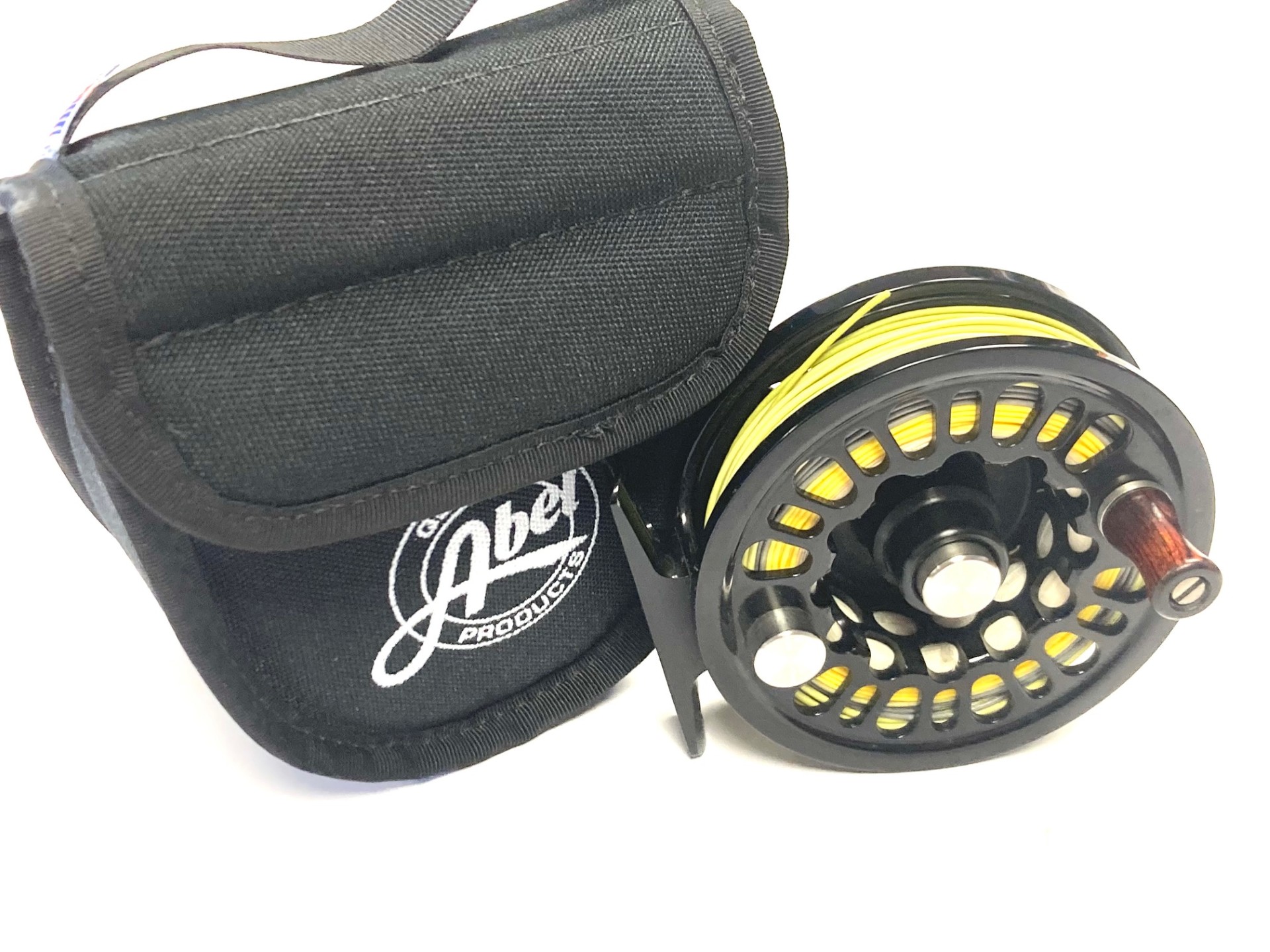 Abel USA Super 4N Saltwater Fly Reel With Line & Original Case