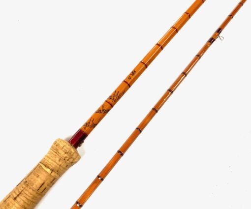 Hardy JJH Triumph 2 piece 8′ 10″ split cane trout fly rod