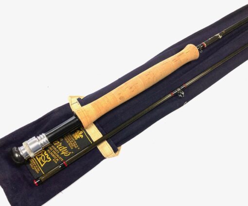 Hardy Marquis 9′ 3″ 2 Piece Trout Fly Rod Line #7/8 With Bag Super Condition