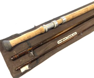 Sage Graphite III 10150 15’ salmon fly rod for line #10, makers original bag & Sage alloy tube