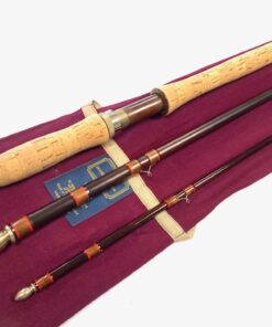 Hardy Sovereign Salmon Fly rod 15' 6" three piece carbon #10 Spey Tweed fly casting with bag super condition