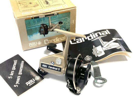 Abu Cardinal 3 Fixed Spool Reel With Box RARE