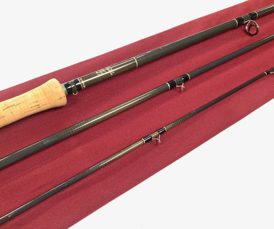 Hardy Ultralite Salmon Fly 15' 3 Piece Carbon Fly Rod #10 Rare & Fine Rod With Bag