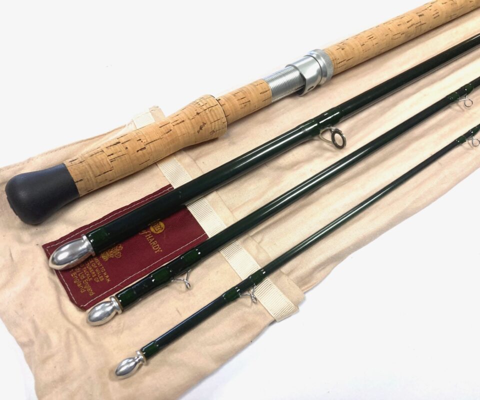 Hardy Gem Salmon 15’ 4 Piece Salmon Fly Rod #1 With Stoppers & Bag
