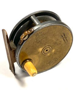 Hardy Perfect 3 1/16" Brass Face Narrow Drum Trout Fly Reel Rare