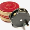 Hardy Perfect 3 1/8″ trout fly reel classic user with red case