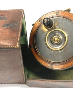Farlows of Perth Style Rosewood Salmon Fly Fishing Reel 4.5