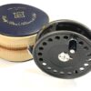 Hardy St John MK II 4″ trout fly reel in case nice condition