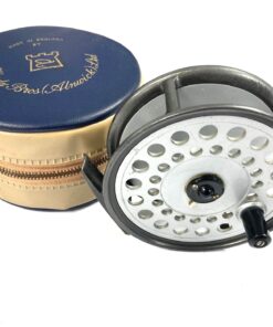 Hardy Viscount 150 vintage trout fly reel with case super condition