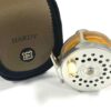 Hardy 3 3/4″ Lightweight Bougle MK VI salmon fly reel with pouch