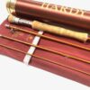 Hardy Angel 9’ 6″ four piece carbon travel fly rod #7, fine with bag and alloy Hardy tube