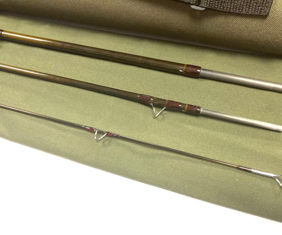 Hardy Sirrus 9′ 6″ Trout Fly Rod 3 Piece Line #7 With Bag & Case
