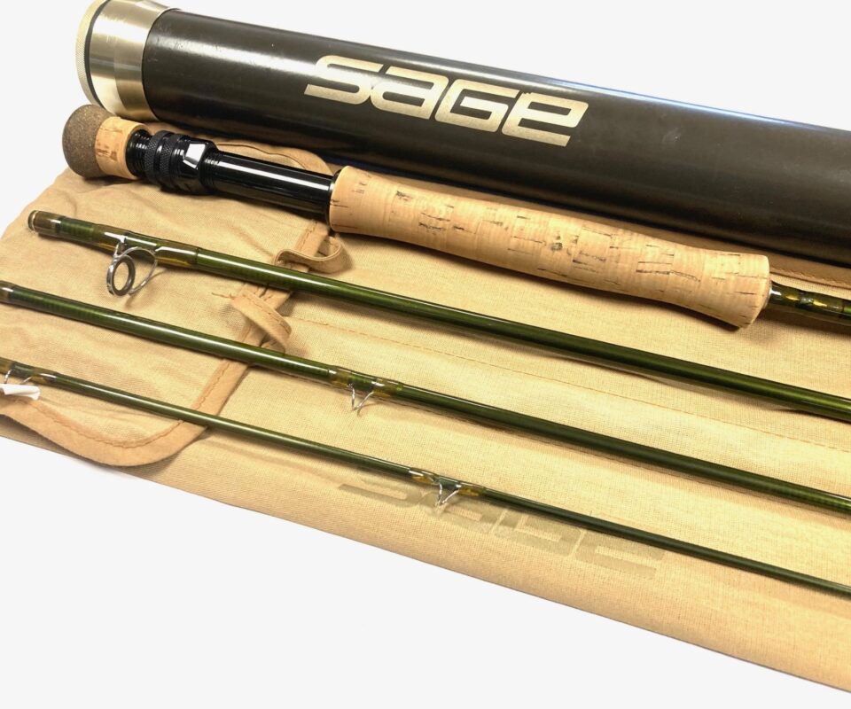 Sage Z-Axis 796-4 9′ 6″ 4 Piece Carbon Fly Rod #7 With