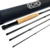 Echo Shadow II 10' 4 Piece Carbon Trout Fly Rod Line #3 With Bag & Case