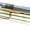 Orvis Superfine Glass Full Flex 7' 6" Trout Fly Rod Line #4 With Bag & Case Superb