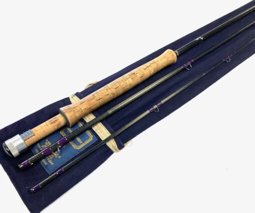 Hardy Favourite Graphite Fly Ros 10′ 6″ 3 Piece Line #7/8 With Bag