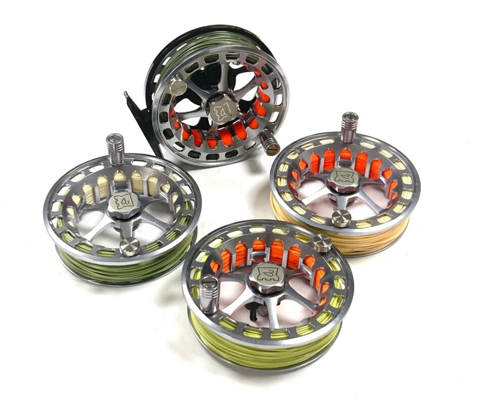 Hardy Ultralite 3000 CC Trout Fly Reel With 3 Spare Spools & Line