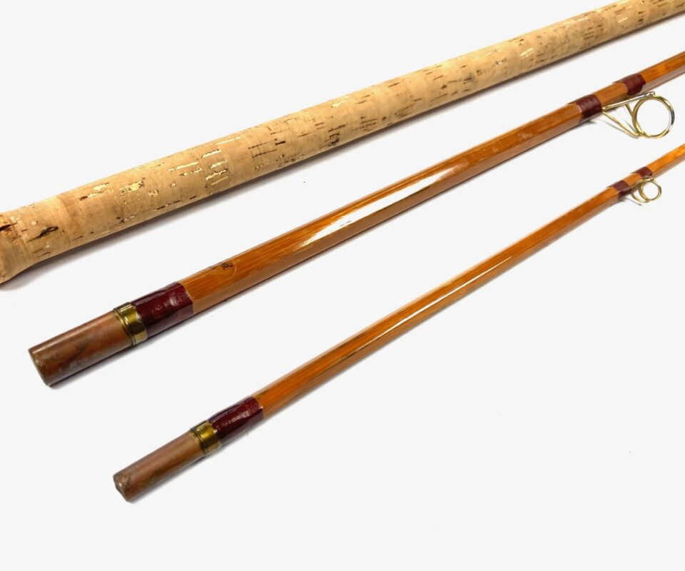 R Chapman Ware Dennis Pye 700 10′ 3 Piece Split Cane Rod