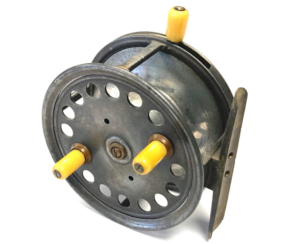Hardy Silex No 2 Casting Reel 4.5″ Full Rim Early 1910