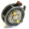 Hardy The Silex No 2 Vintage Reel With Red Rubber Casting Trigger 3 1/4″