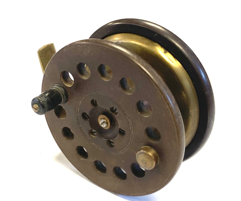 Alternative view of Wilks Osprey 4" Ebonite Salmon Fishing Reel