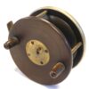 Unnamed D Slater Newark Patent Combination Reel 4″ With Line Guide And German Silver Rims