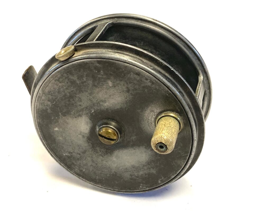 Alternative view of Farlow's Perfect 4.5" Vintage Salmon Fishing Reel Rare