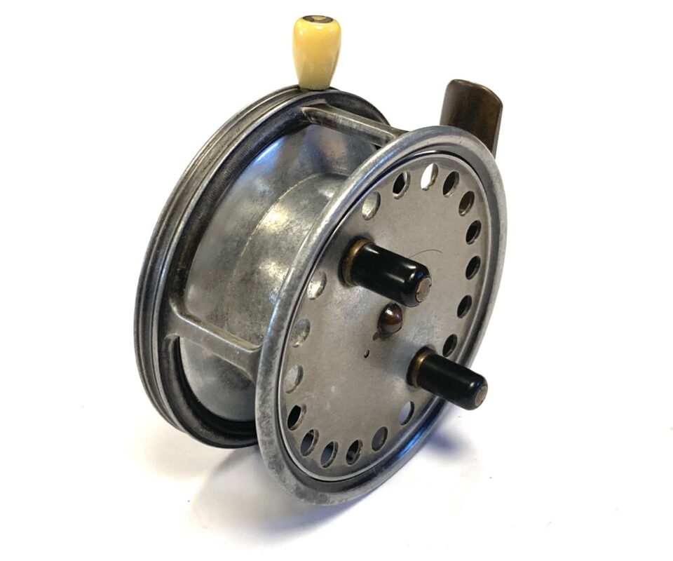 Alternative view of Hardy Silex Major 3.5″ Vintage Casting Reel Fine Condition