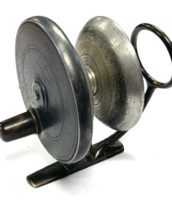 MALLOCH 'G Little' 3.75" Vintage Alloy & Brass Side Caster Reel