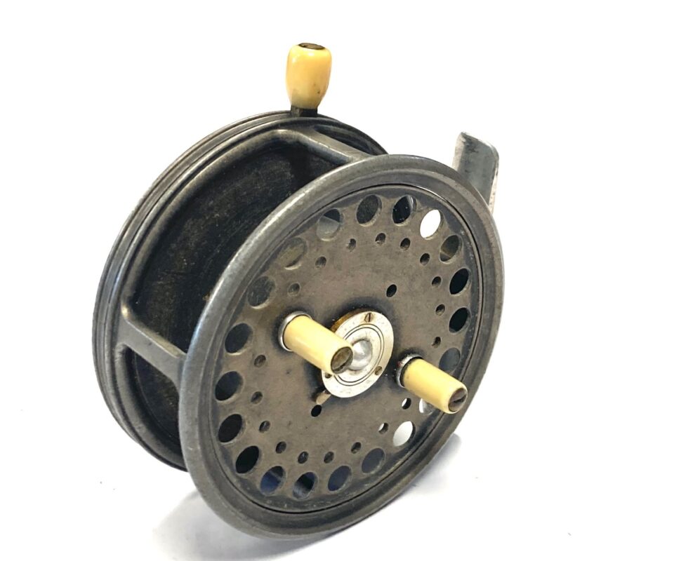 Alternative view of Hardy Silex No 2 Casting Reel 4″ With Full Rim