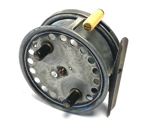 Hardy Silex Major 3.5″ vintage fly reel with early turning regulator