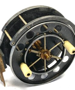 Allcock Aerial 4″ Centrepin Trotting Reel White Handles