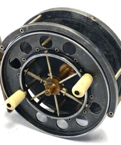 Alternative view of Allcock Aerial 3.5″ Centrepin Trotting Reel White Handles