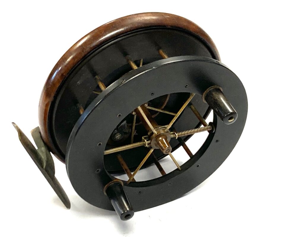 Allcock Coxon 4.5″ Aerial Six Spoke Earliest Reel 1896 - 1905 Superb Condition RARE