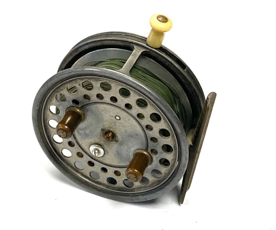 Hardy Silex Major 4” vintage alloy casting reel to use or collect