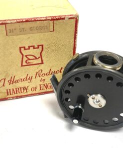 Hardy 3 3/8″ St George Vintage Trout Fly Reel With Line Guard & Box