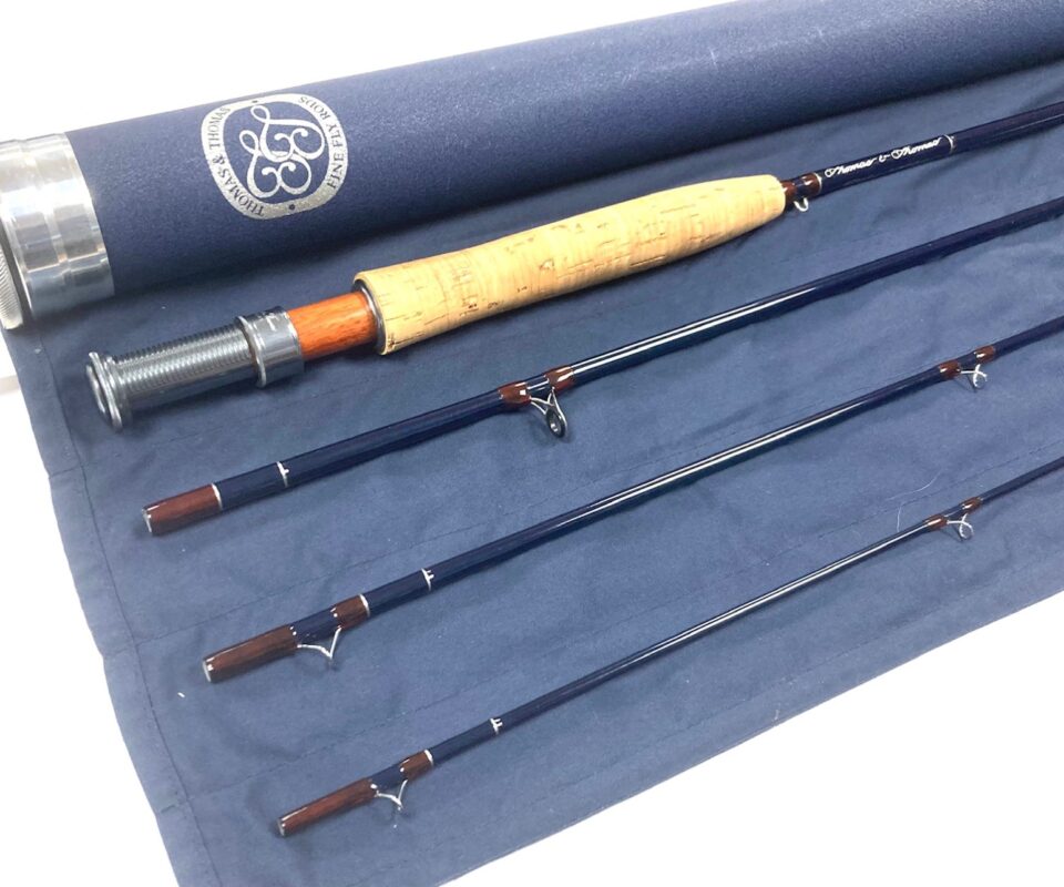 Thomas & Thomas HE905-4 1711 9′ Trout Fly Rod Line #5 With Bag And Tube