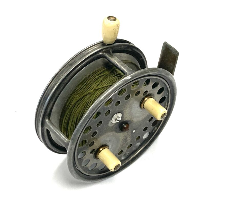 Alternative view of Hardy The Silex No 2 4” alloy drum casting reel