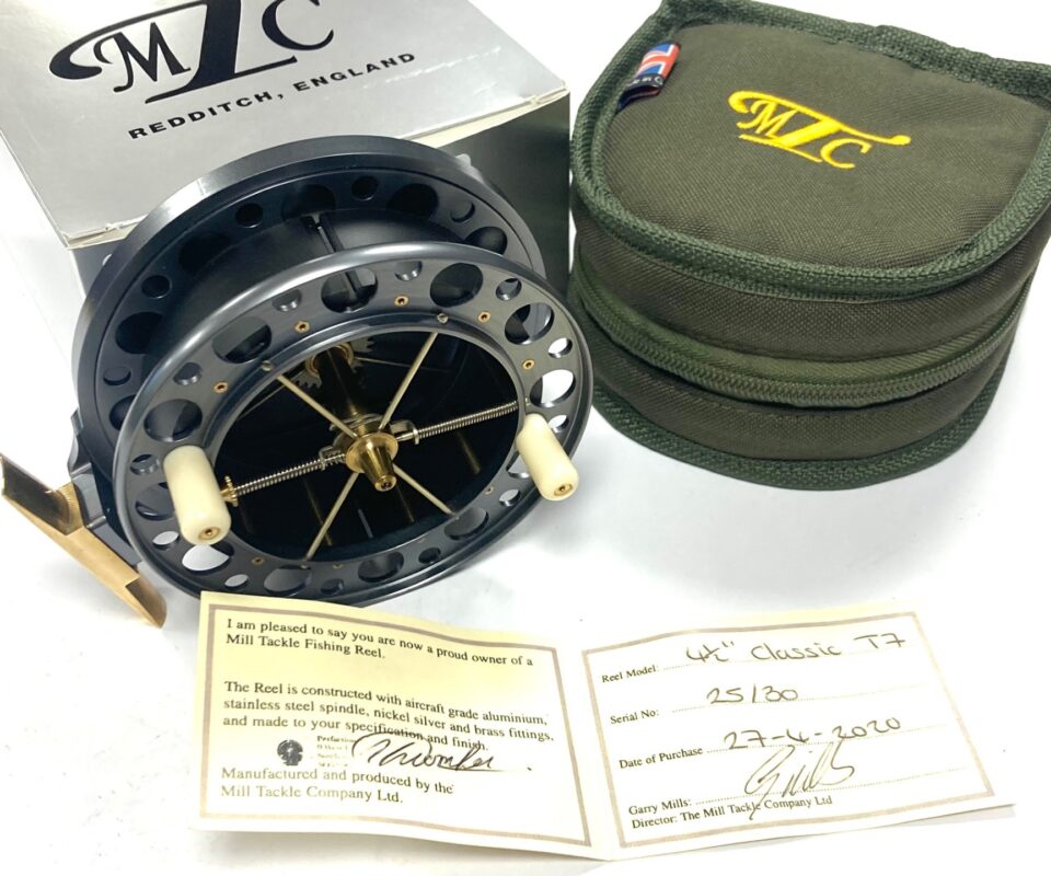Garry Mills Specialist Roach Perfection T7 Centrepin Reel RARE #25/30 MINT SUPERB!