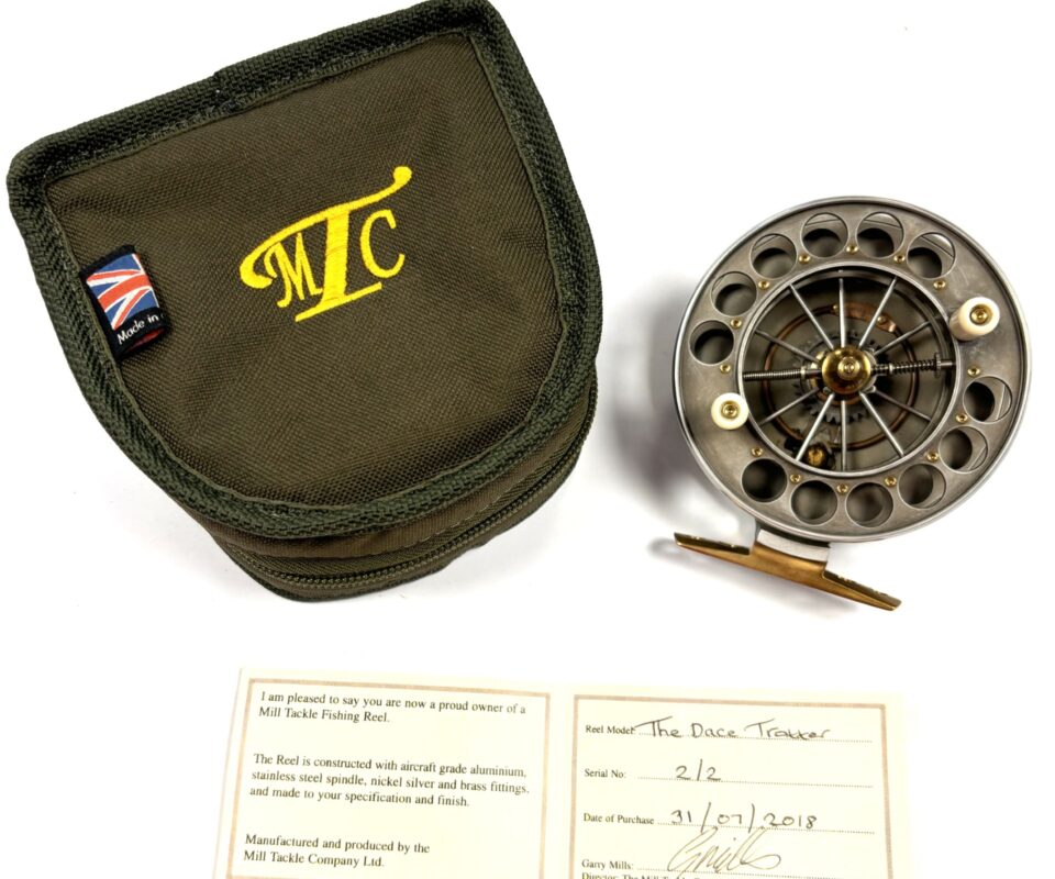 Garry Mills THE DACE TROTTER Centrepin Trotting Reel #2/2 EVER MADE!