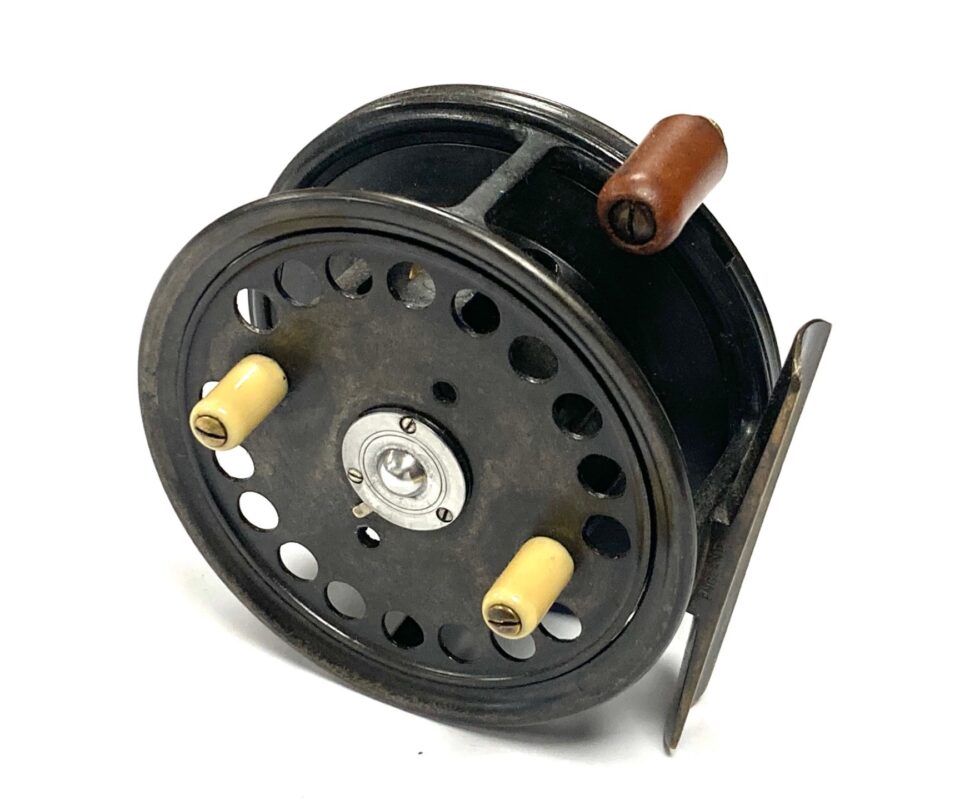 Alternative view of Hardy Silex No 2 Casting Reel 3.5" With Red Trigger Brake Fine Original Condition