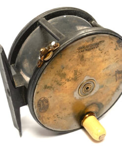 Hardy Perfect Brass Faced Vintage 4.25″ Salmon Fly Reel