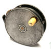 Hardy Perfect 3 7/8" Early Model Trout Fly Reel With Rod In Hand