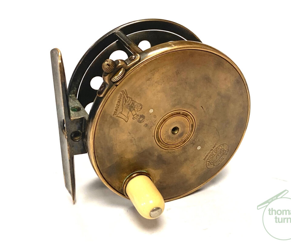 Hardy Perfect 1896 3.5" All Brass Fishing Reel Fine Condition
